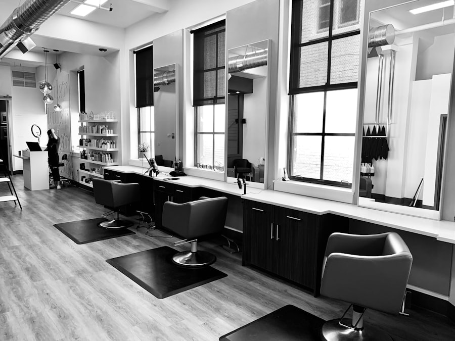 Luxury hair salon